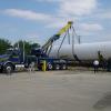 75-Ton Rotator Moving Propane Tank